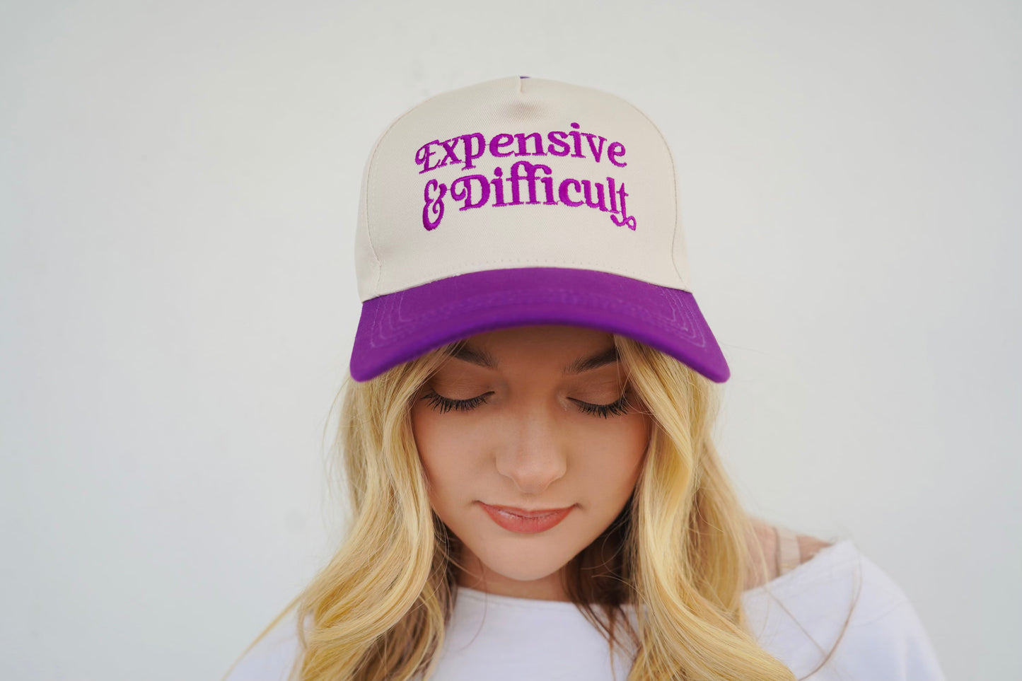 Expensive & Difficult Purple Hat